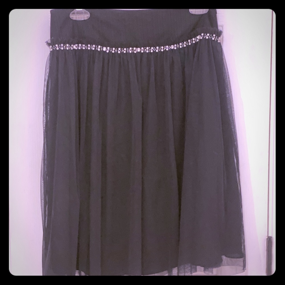 Black Tulle Skirt